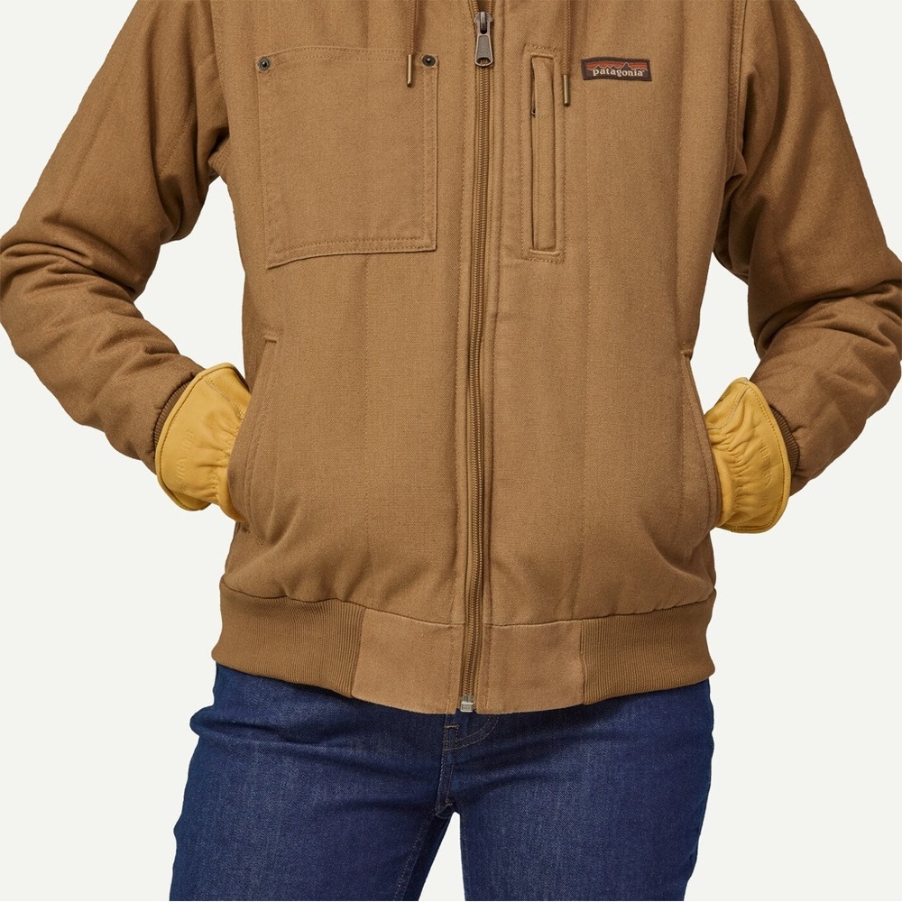 NWOT Patagonia Women's All Season Bomber Hoodie - Picture 3 of 8